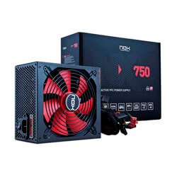 Fuente Nox Nx 750w Pfc-Activo 85+ 14cm Atx | Quonty.com | NXS750
