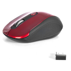 

Ratón Inalámbrico Ngs Haze Red - Óptico - 800/1600 Dpi - 2.4ghz - 3 Pu