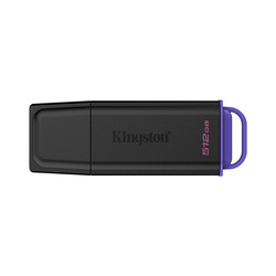 Pendrive Kingston 512gb Usb3.2 Exodia Gen2 Negro/Morado | Quonty.com | DTXG2/512GB