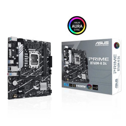 Placa Asus Prime B760m-K D4 Intel1700 2ddr4 Hdmi Pcie4.0 4sata3 Usb3.2 Matx | Quonty.com | 90MB1DS0-M1EAY0
