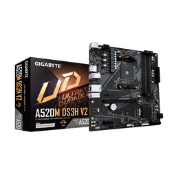 Placa Gigabyte A520m Ds3h V2 Amd Am4 4ddr4 Hdmi Pcie3.0 4sata3 Usb3.2 Matx | Quonty.com | A520M DS3H V2