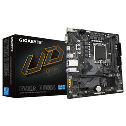 Placa Gigabyte B760m H Ddr4 Intel1700 2ddr4 Hdmi Pcie4.0 4sata3 Usb3.2 Atx | Quonty.com | B760M H DDR4