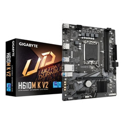 Placa Gigabyte H610m K V2 Intel1700 2ddr5 Hdmi/Dp Pcie3.0 2sata3 Usb3.2 Matx | Quonty.com | 9MH61MK52-00-G10