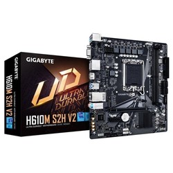 Placa Gigabyte H610m S2h V2 Intel1700 2ddr5 Hdmi/Dp/Vga Pcie3.0 Sata3 3.2 Matx | Quonty.com | 9M61M2H52-00-G10
