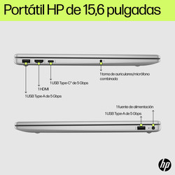 Portatil Hp 15-Fd0055ns I5-1334u 15.6&Quot;Fhd 16gb S512gb Wifi.Ax Freedos Plata | Quonty.com | 9D0R3EA 16GB
