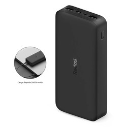 Powerbank Xiaomi Redmi 18w Fast Charge Power Bank 20000mah Black | Quonty.com | VXN4304GL