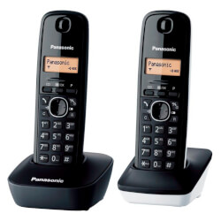 

Telefono Inalambrico Dect Panasonic Kx-Tg1612sp1 - Pack Duo (Kx-Tg1611