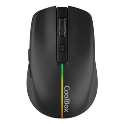 Raton Coolbox W01 1.600dpi Inalambrico Negro | Quonty.com | COO-MOU-W01-B