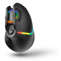 Raton Krom Kaox Gaming Optico 6400dpi Rgb Usb Ergonomico Vertical | Quonty.com | NXKROMKAOX