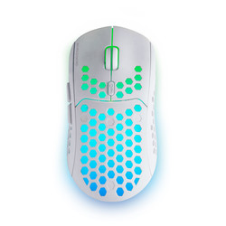 Raton Mars Gaming Mmw3 3.200dpi Inalambrico Blanco Rgb Flow | Quonty.com | MMW3W