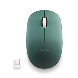 Raton Ngs Fog Pro 1000dpi Inalambrico Verde | Quonty.com | FOGPROGREEN