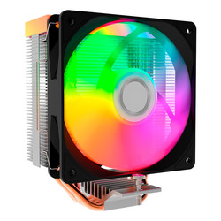 Refrigerador Cpu Coolbox Infinite Air120 Multisocket Intel/Amd Argb | Quonty.com | COO-VCPU-4-ARB