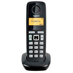 

Telefono Dect Gigaset A220 Negro - Identificacion De Llamada - 80 Memo