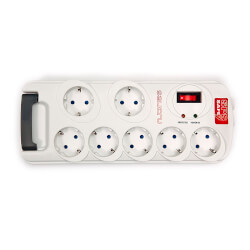 

Regleta Salicru Safe 7 - 7 Tomas Schuko Con Filtro Emi/Rfi - Protecci