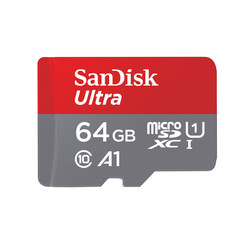 

Tarjeta Ultra Android Microsd Xc Uhs-I + Adaptador Sd Sandisk - 64gb -