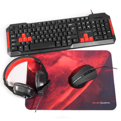 Combo Teclado/ Ratón/Alfombrilla Mars Gaming Mrcp1 | Quonty.com | MRCP1