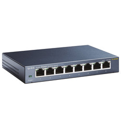 

Switch Tp-Link Tl-Sg108 V3.0 - 8 Puertos Rj45 10/100/1000 - Mdi/Mdix A