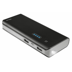 

Bateria Externa Universal Trust Urban Primo Powerbank 10000 Black - 10