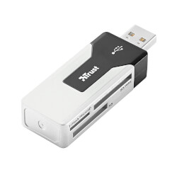 

Lector De Tarjetas Externo Trust Cr-1350p Usb 2.0 36 En 1 Formato Pen