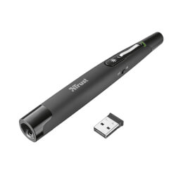 

Presentador Laser Inalámbrico Trust Puntero 20430 - Cobertura 15m - Pu