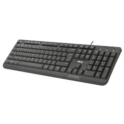 

Teclado Multimedia Trust Ziva - Tamaño Normal - Escritura Cómoda Y Sil