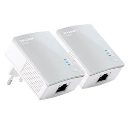 Kit 2 Adaptador De Homeplug Tp-Link Tl-Pa4010kit Rj45/600mbp | Quonty.com | TL-PA4010 KIT
