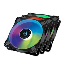 Ventilador 12cm Arctic P12 Pwm A-Rgb Pack 3 Unidades | Quonty.com | ACFAN00232A