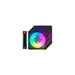 Ventilador 12cm Coolbox Infinity Pro A-Rgb Kit 4 Ventiladores | Quonty.com | COO-VAU-ARX4