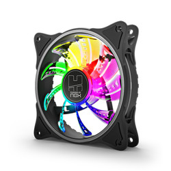 Ventilador 12cm Nox A-Fan 1.100rpm A-Rgb Inner Glow Fan | Quonty.com | NXHUMMERAFAN