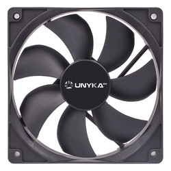 Ventilador 12cm Unyka 2.000rpm Negro | Quonty.com | 51800