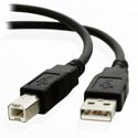Cable Nano Cable Usb2.0 A/M - Usb2.0 B/M 1.8m Negro | Quonty.com | 10.01.0103-BK