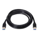 Cable Usb Nano Cable Usb3.0 A/M - A/M 3.0m Negro | Quonty.com | 10.01.1003-BK