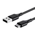 Cable Usb Nano Cable Usb2.0 A/M - Usb Tipo C/M 1.0m Negro 3a | Quonty.com | 10.01.2101