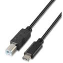 Cable Usb Nano Cable Usb2.0 3a Tipo C/M - B/M 2.0m | Quonty.com | 10.01.2202