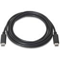 Cable Usb Nano Cable Usb2.0 3a Tipo C/M - C/M 1.0m Negro | Quonty.com | 10.01.2301