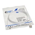 Cable Usb Nano Cable Usb2.0 A/M - Lightning/M 2.0m Blanco | Quonty.com | 10.10.0502-W