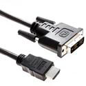 Cable Hdmi/Dvi Nano Cable Dvi18+1/M - Hdmi A/M 1,8m | Quonty.com | 10.15.0502