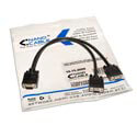 Cable Bifurcador Svga Nano Cable Hdb15/M - 2hdb15/H | Quonty.com | 10.15.2000