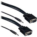 Cable Svga+Audio Nano Cable Hdb15/M Jack3.5/M | Quonty.com | 10.15.2102