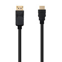 Nano Cable Displayport/Macho A Hdmi/Macho 3m Negro | Quonty.com | 10.15.4303