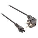 Cable Alimentacion Trebol Nano Cable Cee7/M Acodado C5/H | Quonty.com | 10.22.0302