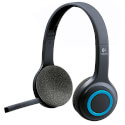 Auriculares Micro Logitech H600 Wireless Negro | Quonty.com | 981-000342