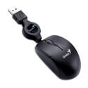 Raton Genius Micro Traveler Usb Negro Retractil | Quonty.com | 31010125100