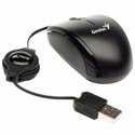 Raton Genius Micro Traveler Usb Negro Retractil | Quonty.com | 31010125100