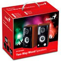 Altavoces Genius Sp-Hf500a 2.0 14w Jack-3.5mm Negro/Madera | Quonty.com | 31730905100