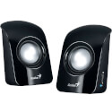 Altavoces Genius Sp-U115 2.0 Jack3.5mm Negro | Quonty.com | 31731006100