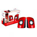 Altavoces Genius Sp-U115 2.0 Jack-3.5mm Rojo | Quonty.com | 31731006101