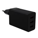 Cargador Usb Pared 3go 3ptos 5v 2.4a (2+1 Rapido) | Quonty.com | ALMUSB3QC