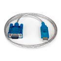 Cable Usb 3go Usb2.0 A/M - Serie Db9 Rs232 0,5m | Quonty.com | C102