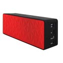 Altavoz 3go Wallop Bluetooth Rojo | Quonty.com | WALLOPR